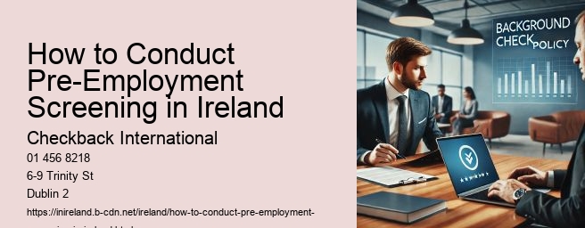 How to Conduct Pre-Employment Screening in Ireland